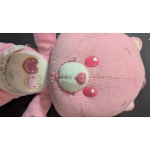 Care Bear Cubs Love-A-Lot Bear with panties 2004 Pink plush stuffed animal toy - Picture 8 of 8
